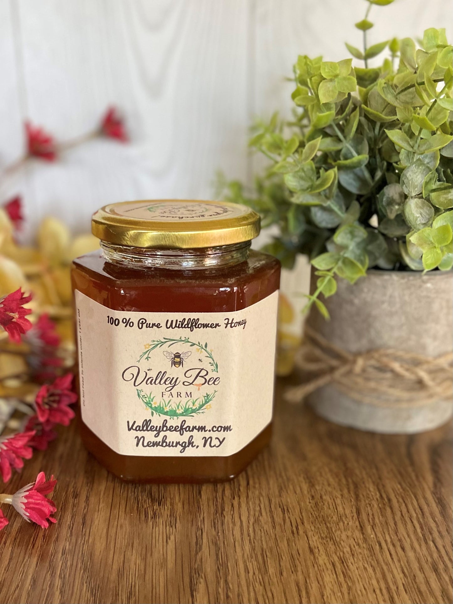 23 oz Hexagon Honey Jar