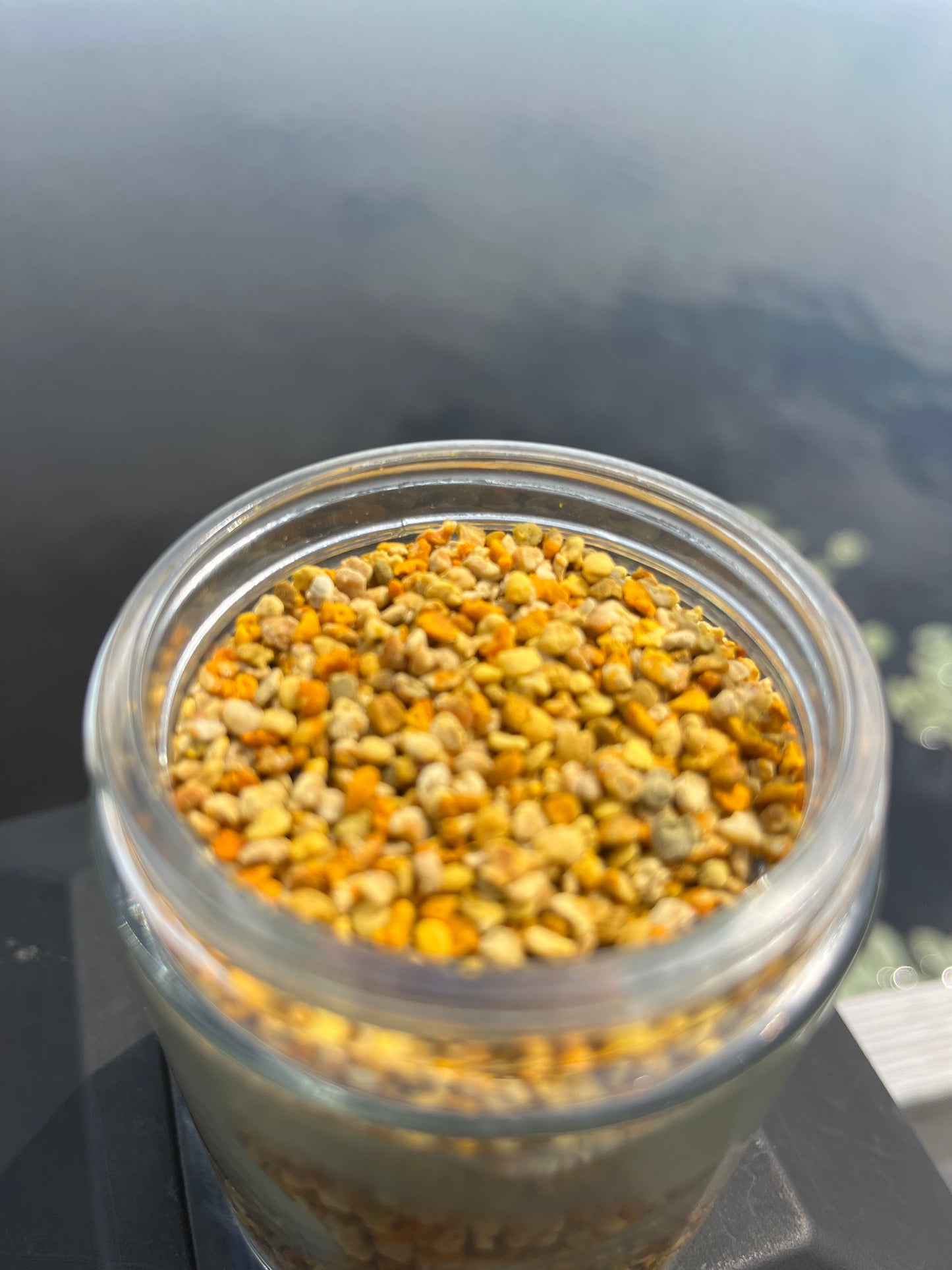 Pure Honey Bee Pollen - 8oz jar.