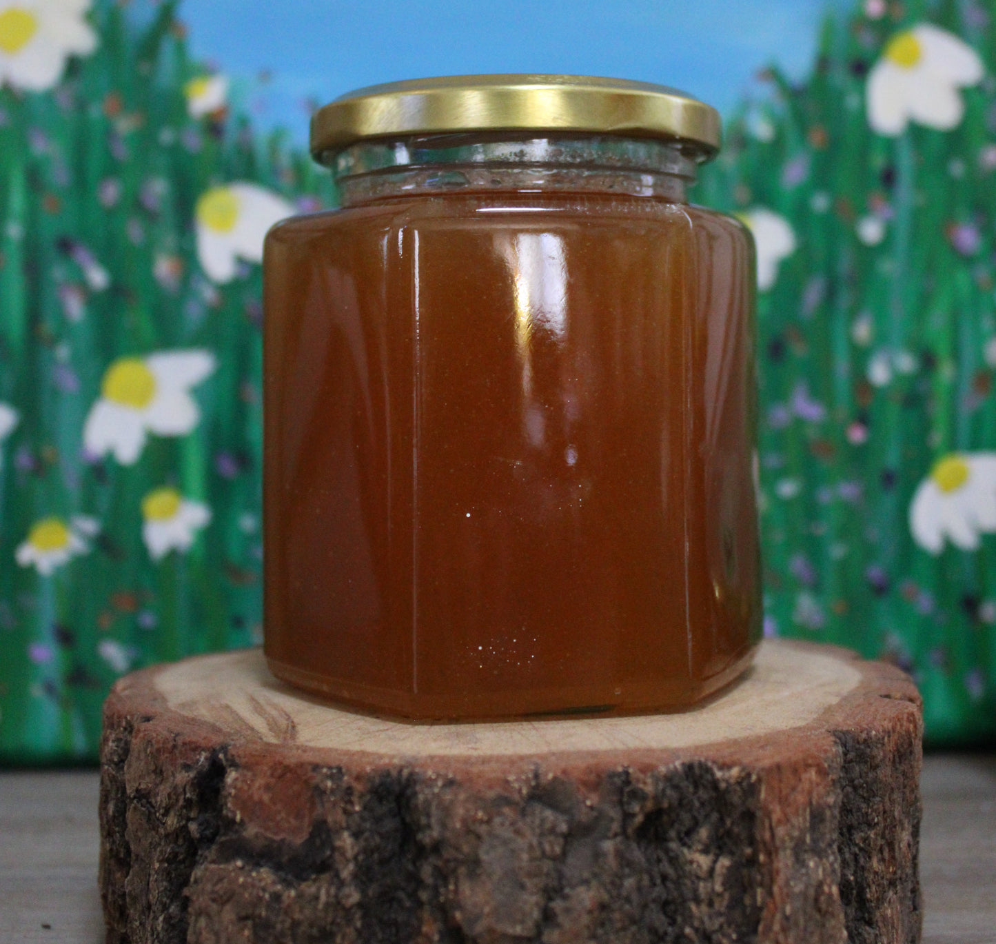 18 oz Hexagon Honey Jar