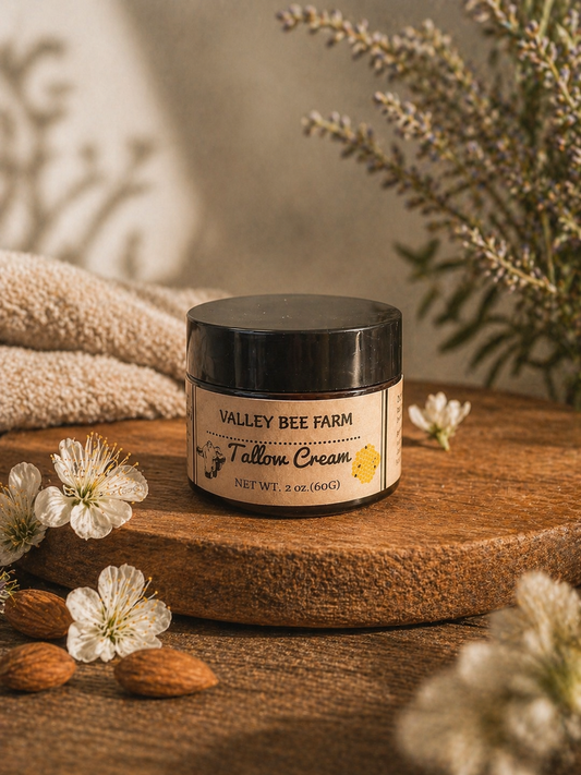 Tallow Face Cream - A deeply nourishing face cream made with natural tallow to hydrate, restore, and support healthy, radiant skin.