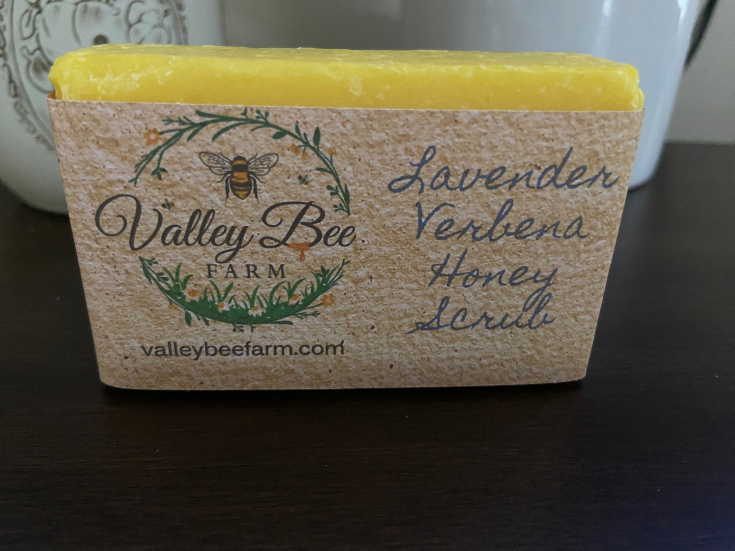 Lavender Verbena Honey Scrub Soap
